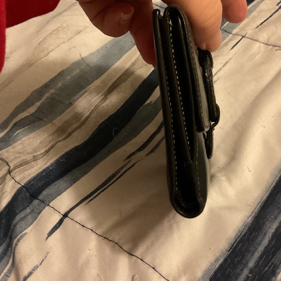 Ferragamo Black Leather Buckle Wallet - Picture 4 of 10